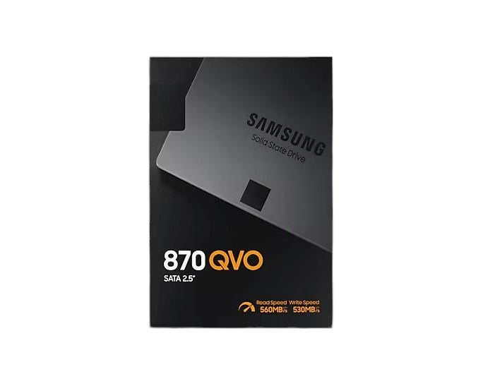 Samsung 870 QVO 2.5-inch SATA III SSD – High-Capacity QLC Storage Samsung 870 QVO 2.5-inch SATA III SSD – High-Capacity QLC Storage